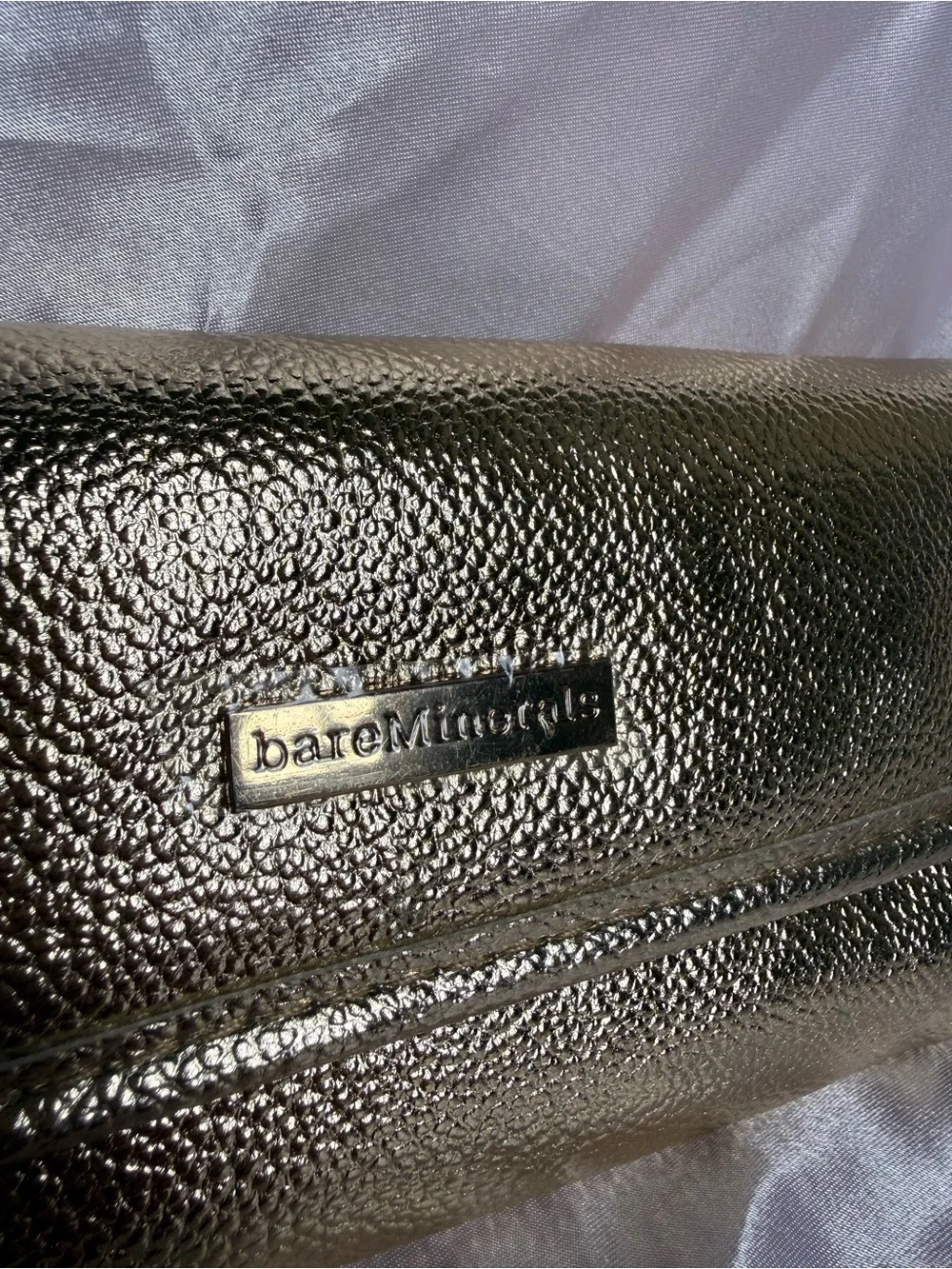 bareMinerals Metallic Gold Make-up Brush Travel Case